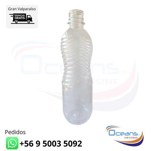 Botella PET espiral 1,5 litros