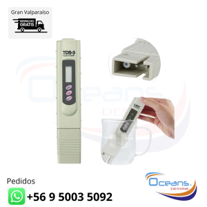 Medidor TDS, Termómetro para calidad y Pureza del agua