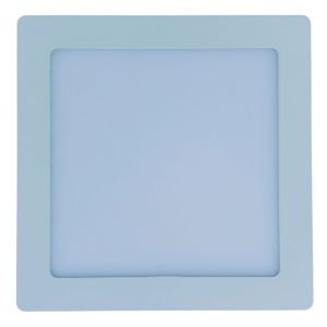 Platón Led 12W cuadrado luz Blanca fría